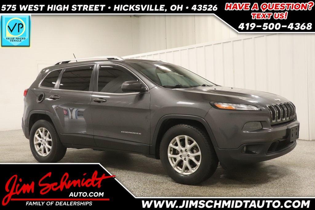 used 2015 Jeep Cherokee car, priced at $8,595