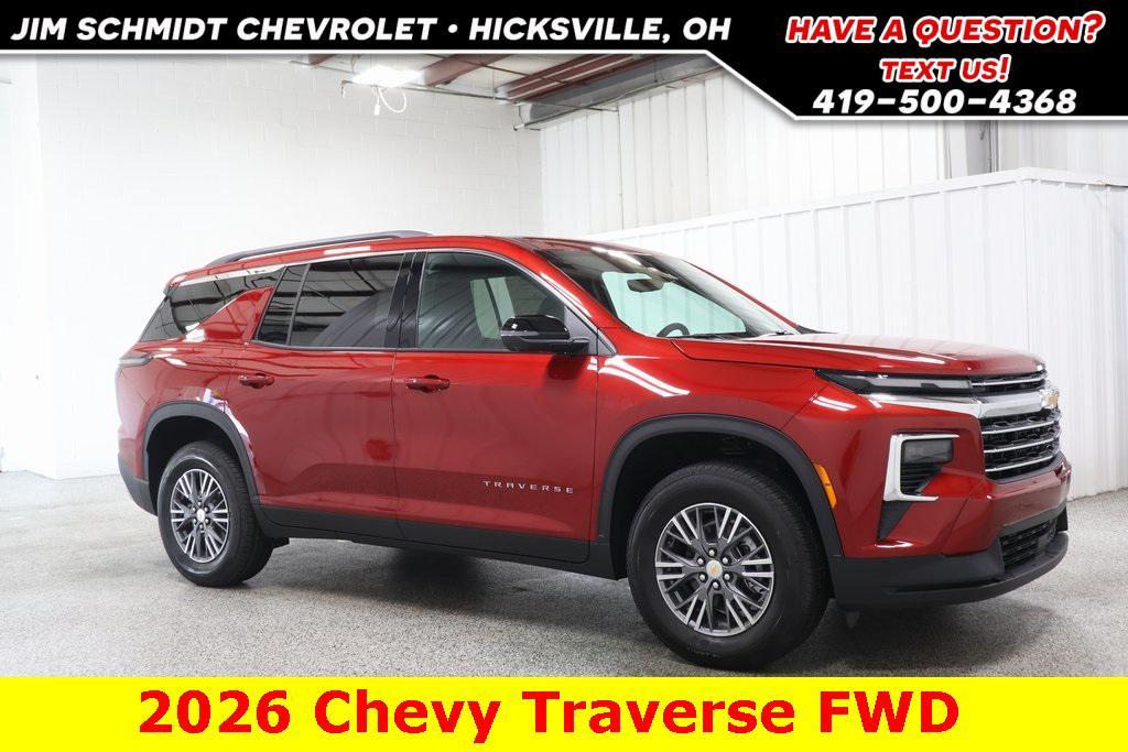 new 2026 Chevrolet Traverse car, priced at $44,000