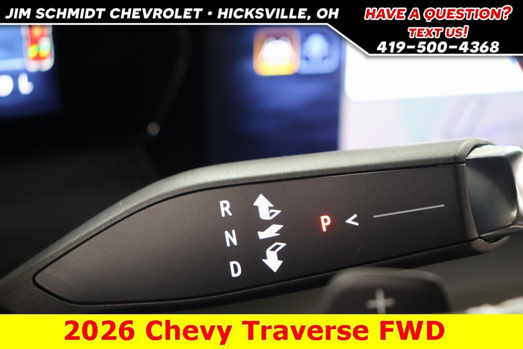 new 2026 Chevrolet Traverse car, priced at $43,000