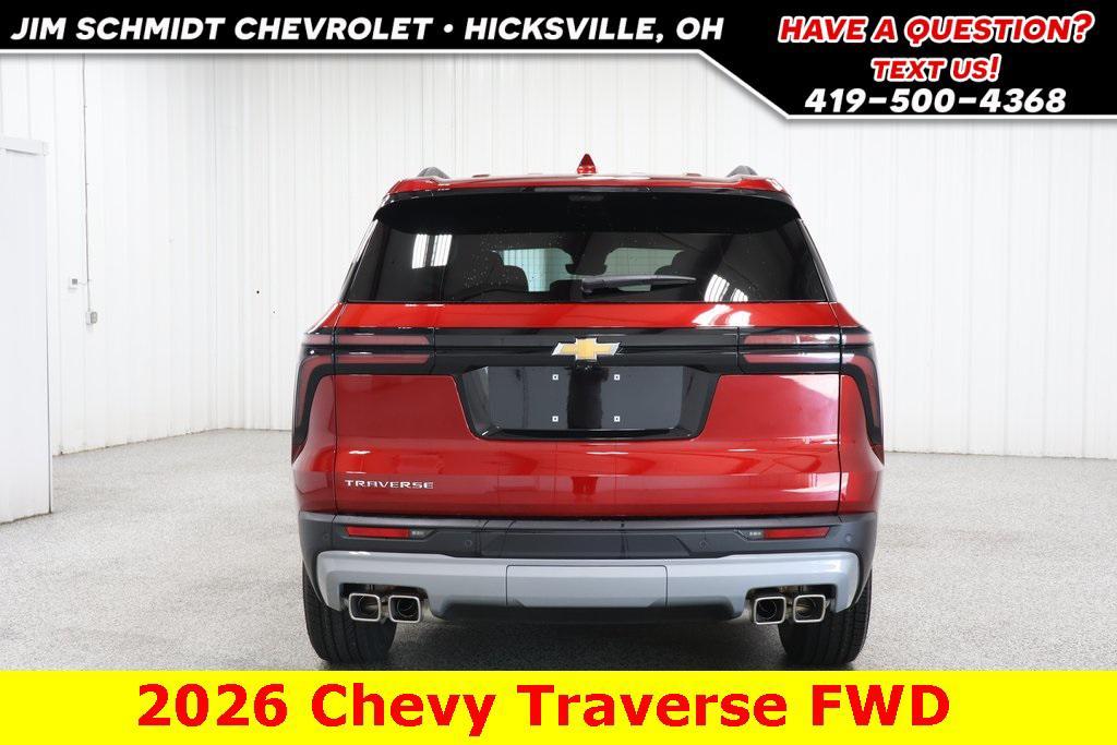 new 2026 Chevrolet Traverse car, priced at $43,000