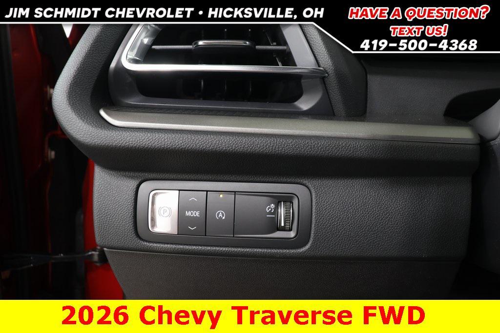 new 2026 Chevrolet Traverse car, priced at $43,000