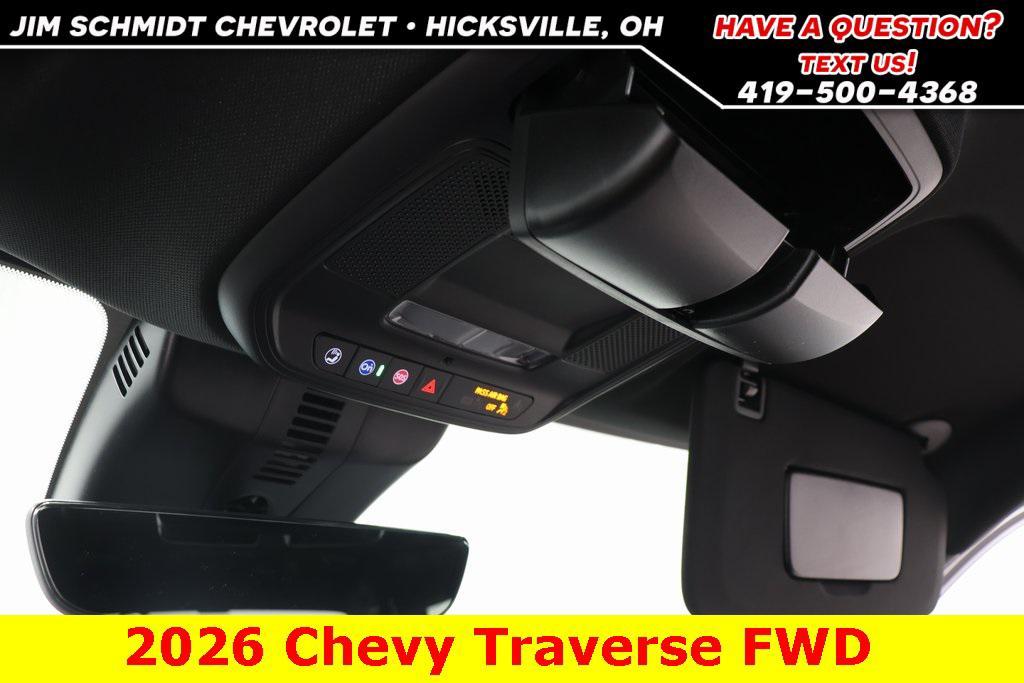 new 2026 Chevrolet Traverse car, priced at $43,000