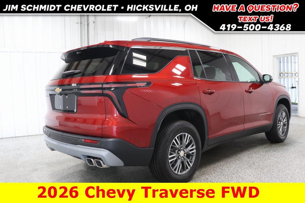 new 2026 Chevrolet Traverse car, priced at $43,000