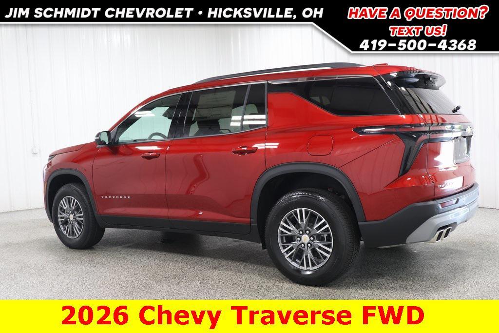 new 2026 Chevrolet Traverse car, priced at $43,000