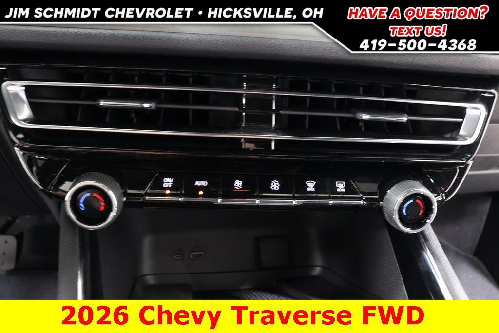 new 2026 Chevrolet Traverse car, priced at $43,000