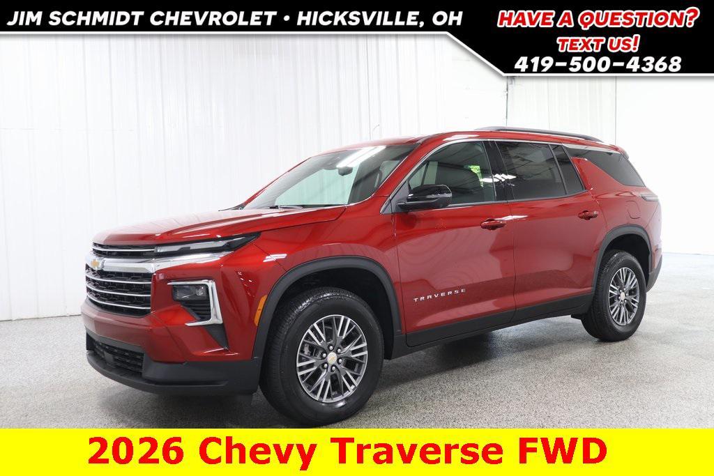 new 2026 Chevrolet Traverse car, priced at $43,000