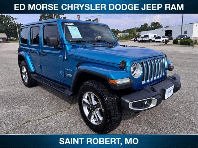 used 2020 Jeep Wrangler Unlimited car, priced at $32,991