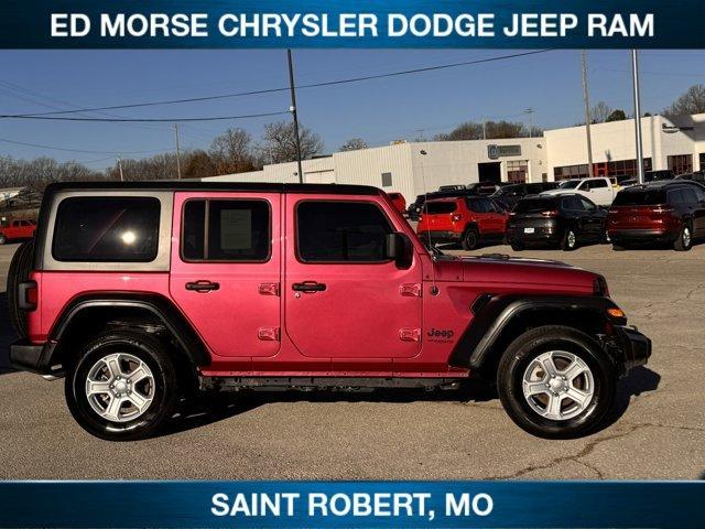 used 2022 Jeep Wrangler Unlimited car, priced at $33,591