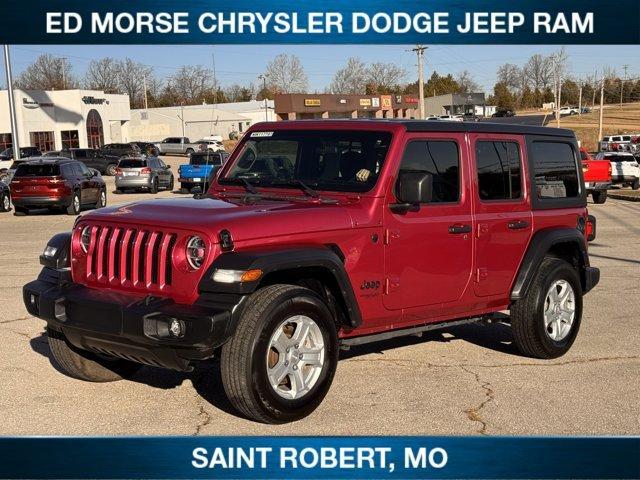 used 2022 Jeep Wrangler Unlimited car, priced at $33,591