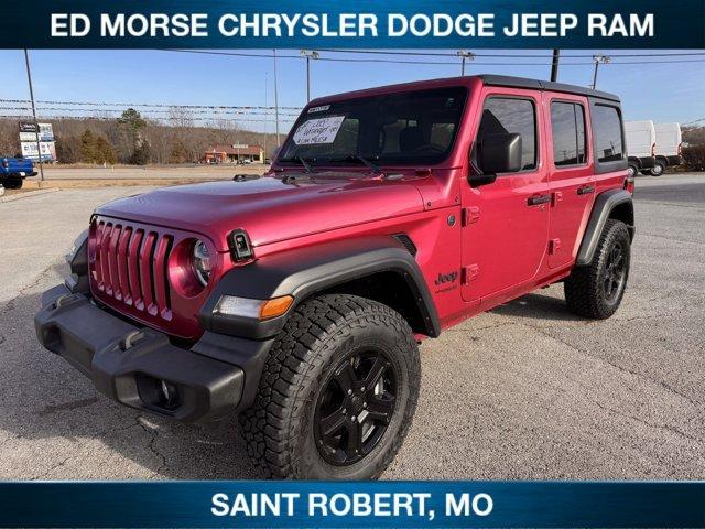 used 2022 Jeep Wrangler Unlimited car, priced at $32,991