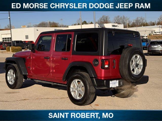 used 2022 Jeep Wrangler Unlimited car, priced at $33,591