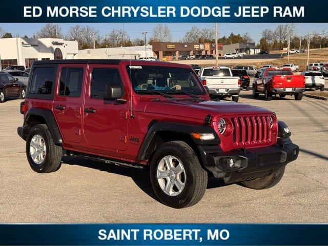 used 2022 Jeep Wrangler Unlimited car, priced at $33,591