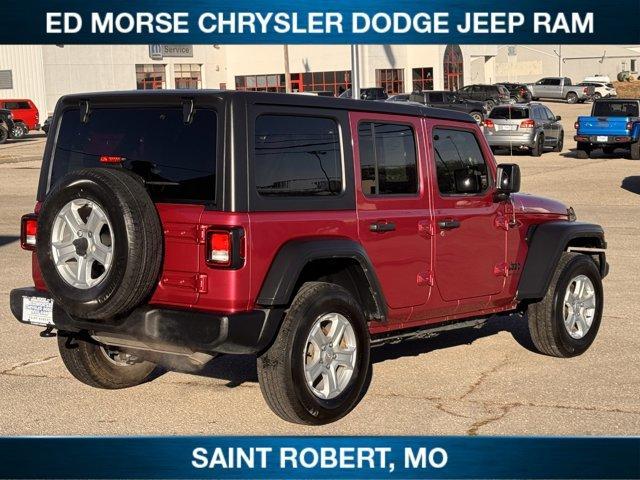 used 2022 Jeep Wrangler Unlimited car, priced at $33,591