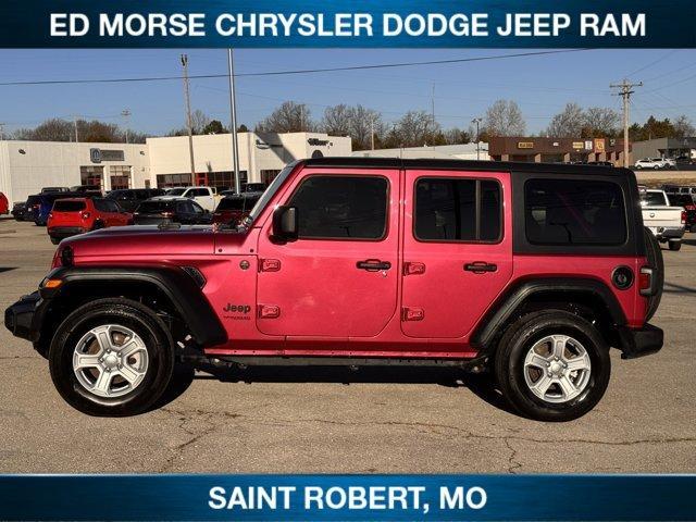 used 2022 Jeep Wrangler Unlimited car, priced at $33,591