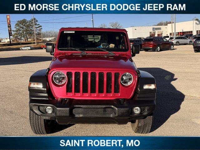 used 2022 Jeep Wrangler Unlimited car, priced at $33,591