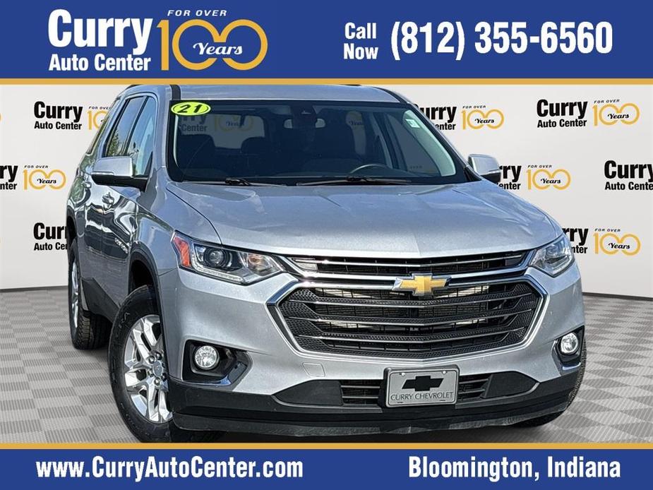 used 2021 Chevrolet Traverse car, priced at $23,450