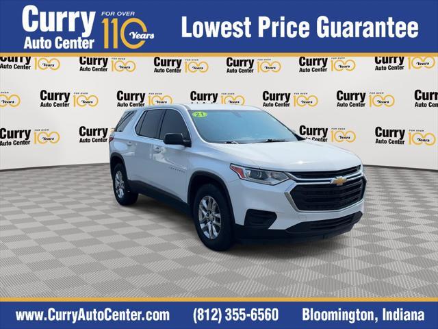 used 2021 Chevrolet Traverse car, priced at $20,967