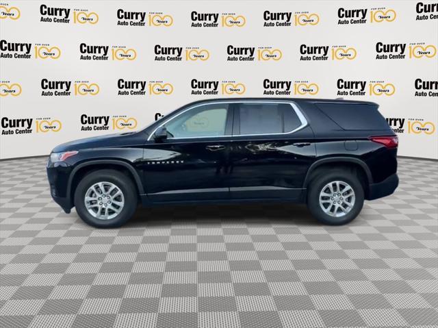 used 2021 Chevrolet Traverse car, priced at $18,339