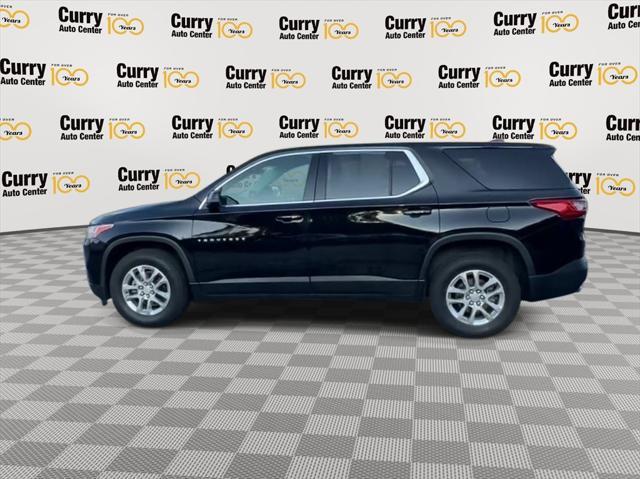 used 2021 Chevrolet Traverse car, priced at $18,339