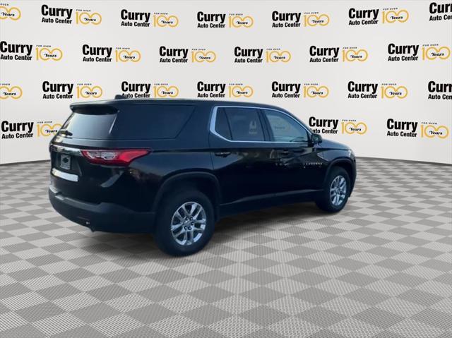 used 2021 Chevrolet Traverse car, priced at $18,339