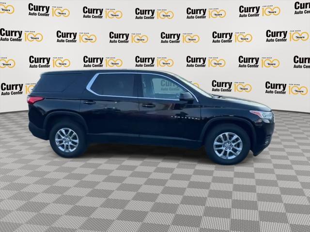 used 2021 Chevrolet Traverse car, priced at $18,339