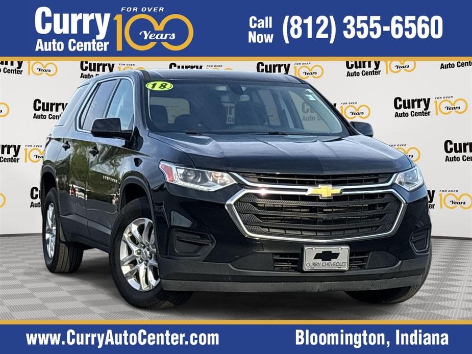 used 2018 Chevrolet Traverse car, priced at $17,186