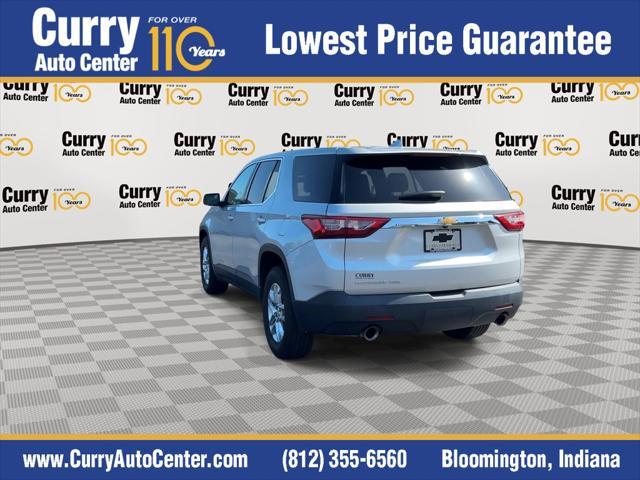 used 2021 Chevrolet Traverse car, priced at $23,256