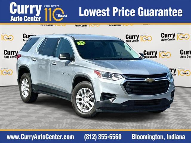 used 2021 Chevrolet Traverse car, priced at $23,256