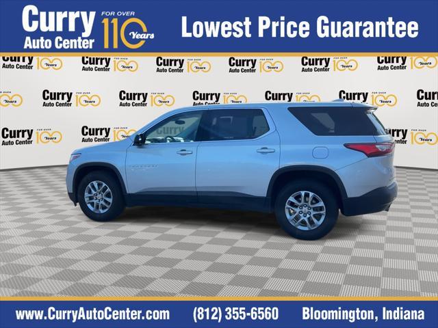 used 2021 Chevrolet Traverse car, priced at $23,256
