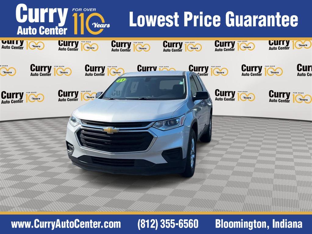 used 2021 Chevrolet Traverse car, priced at $21,538
