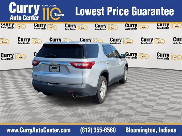 used 2021 Chevrolet Traverse car, priced at $23,256