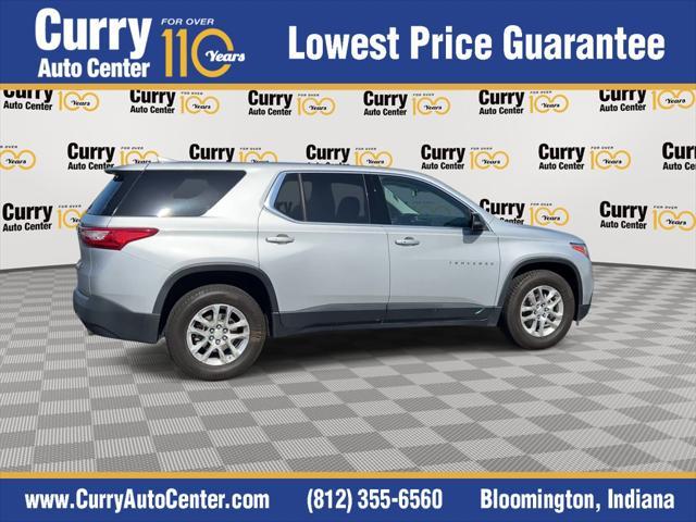 used 2021 Chevrolet Traverse car, priced at $23,256