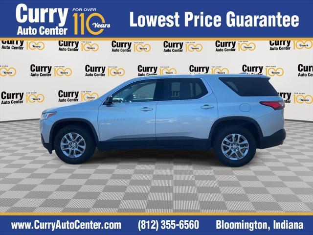 used 2021 Chevrolet Traverse car, priced at $23,256