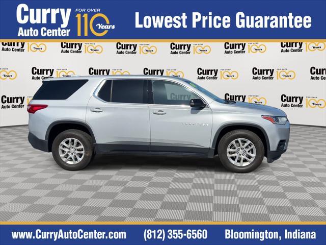 used 2021 Chevrolet Traverse car, priced at $23,256