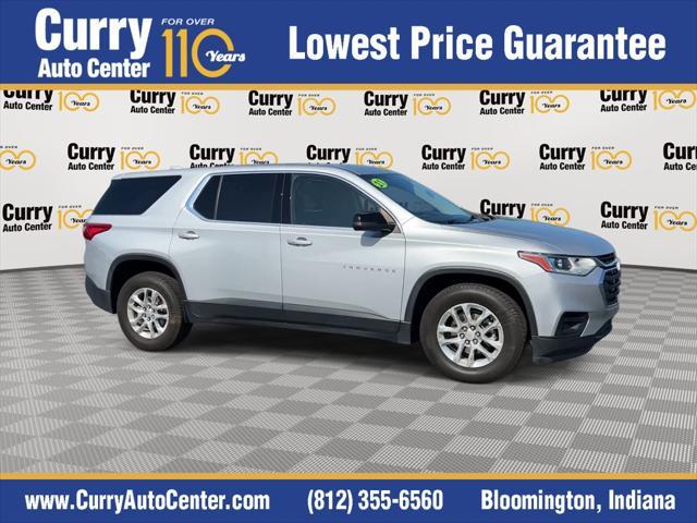 used 2021 Chevrolet Traverse car, priced at $23,256
