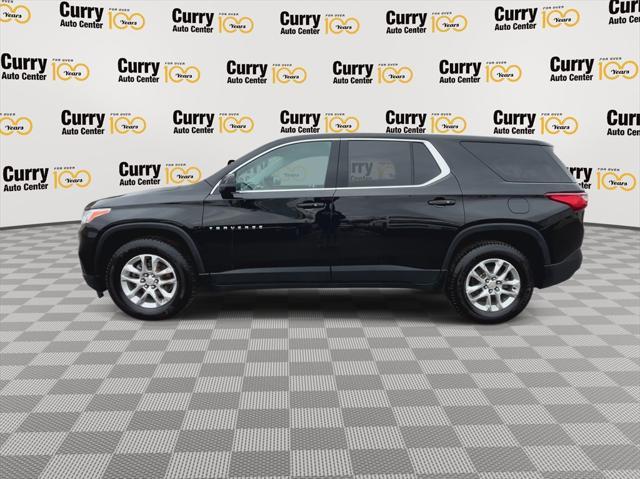 used 2021 Chevrolet Traverse car, priced at $20,554