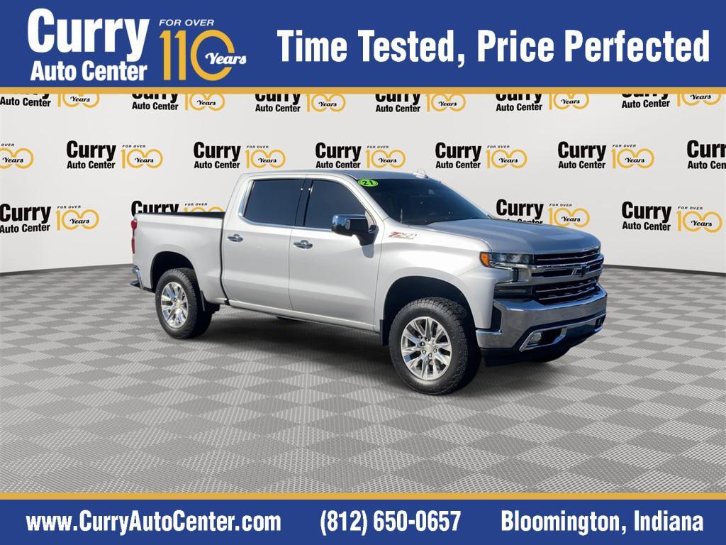 used 2021 Chevrolet Silverado 1500 car, priced at $35,684