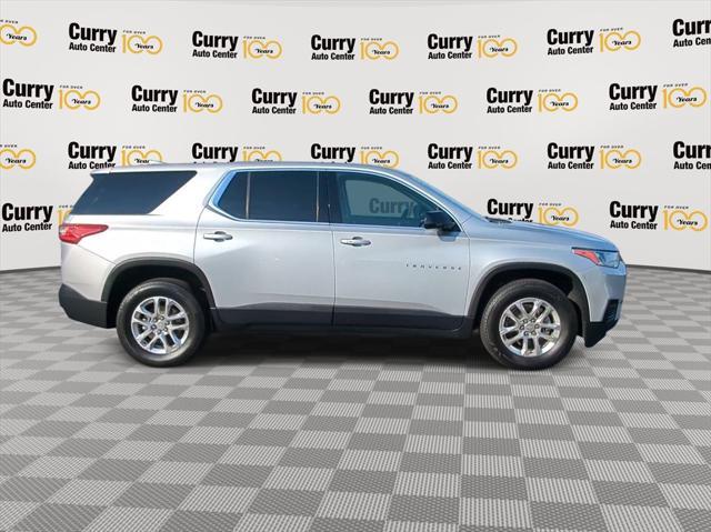 used 2020 Chevrolet Traverse car, priced at $17,828