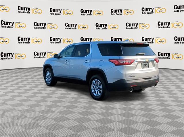 used 2020 Chevrolet Traverse car, priced at $17,828