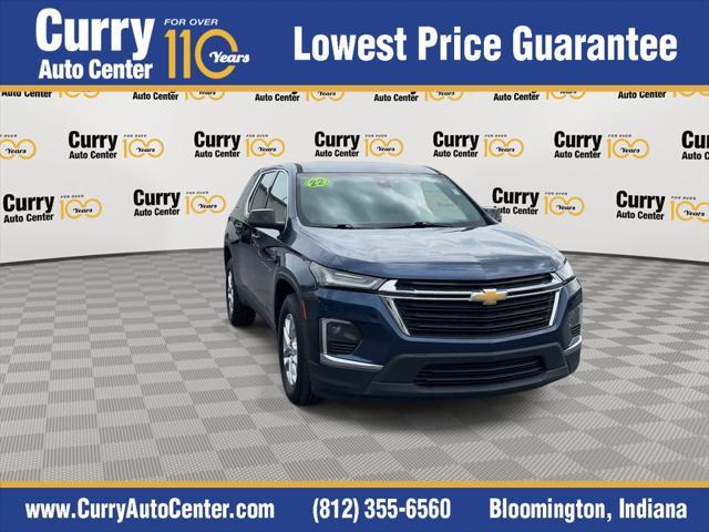 used 2022 Chevrolet Traverse car, priced at $23,312