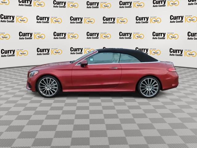 used 2017 Mercedes-Benz C-Class car, priced at $27,249