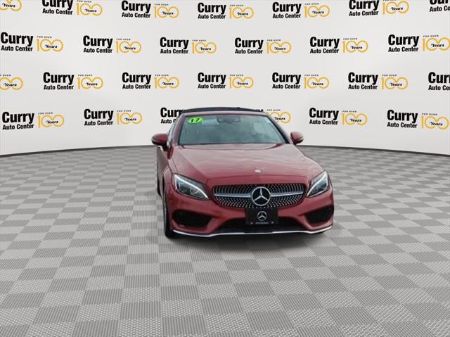 used 2017 Mercedes-Benz C-Class car, priced at $27,249