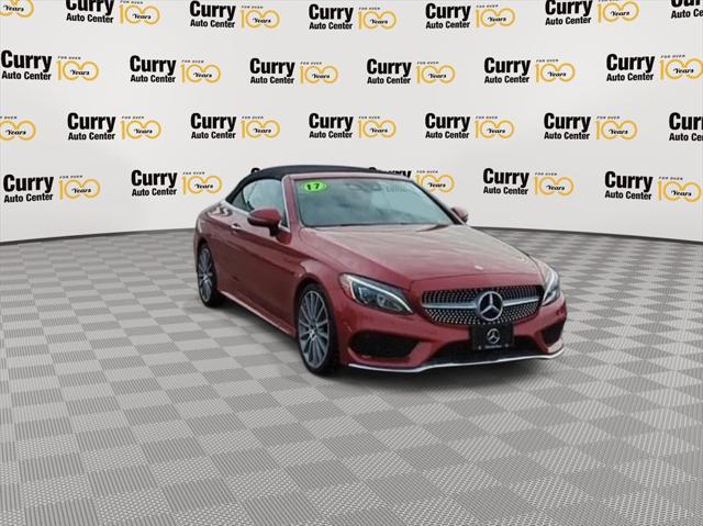 used 2017 Mercedes-Benz C-Class car, priced at $27,249