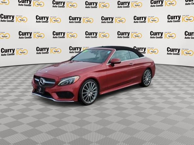 used 2017 Mercedes-Benz C-Class car, priced at $27,249