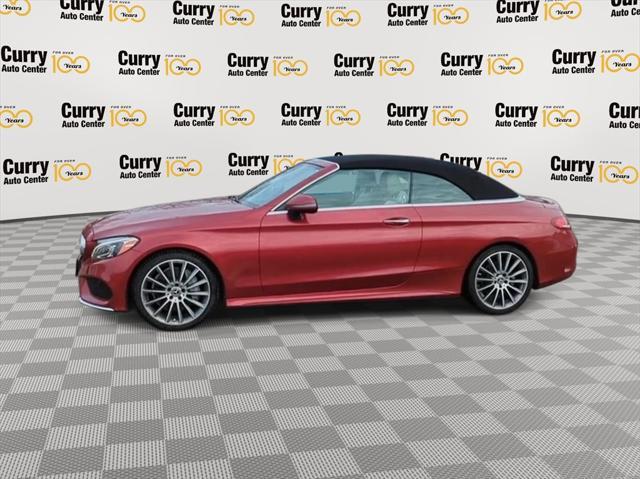 used 2017 Mercedes-Benz C-Class car, priced at $27,249