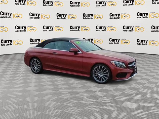 used 2017 Mercedes-Benz C-Class car, priced at $27,249