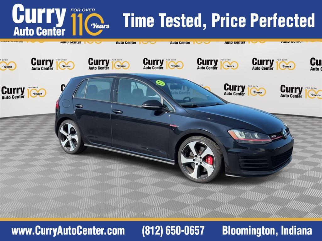 used 2017 Volkswagen Golf GTI car, priced at $14,734