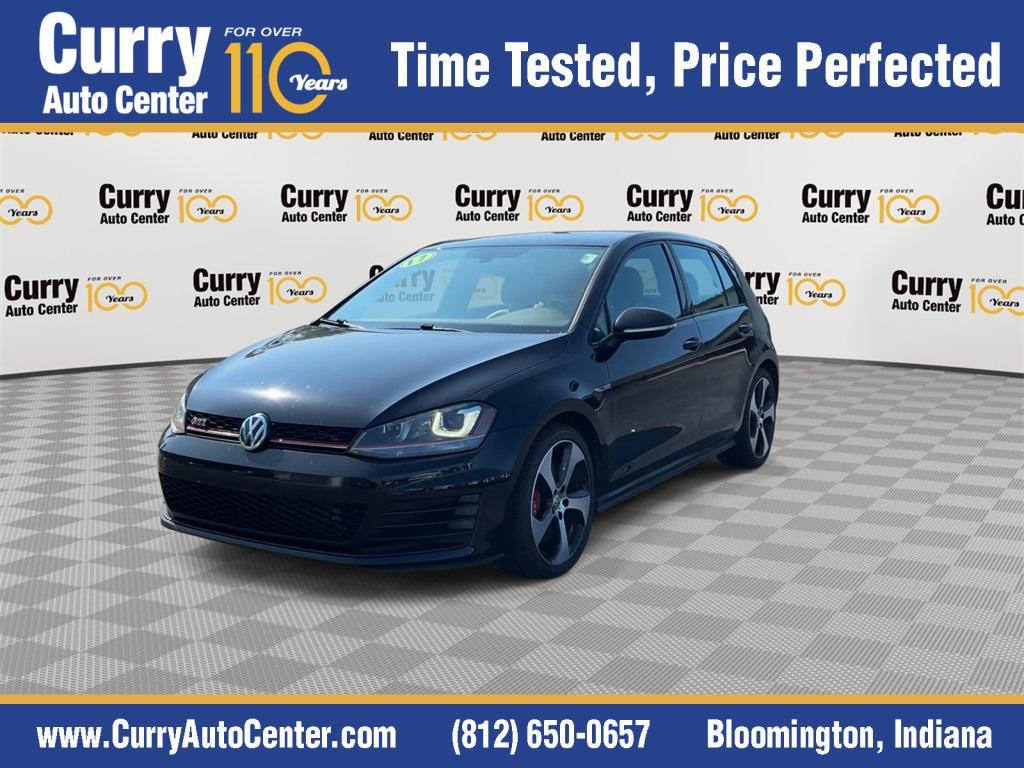 used 2017 Volkswagen Golf GTI car, priced at $14,734