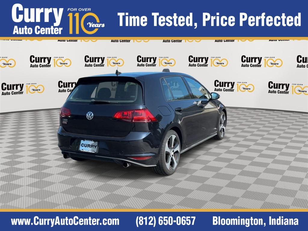 used 2017 Volkswagen Golf GTI car, priced at $14,734