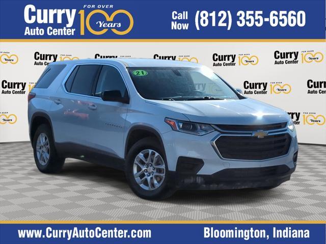 used 2021 Chevrolet Traverse car, priced at $21,692